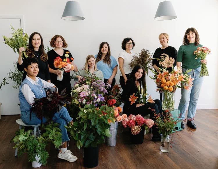 Our team of florists